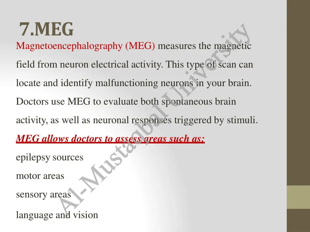 7 meg magnetoencephalography meg measures