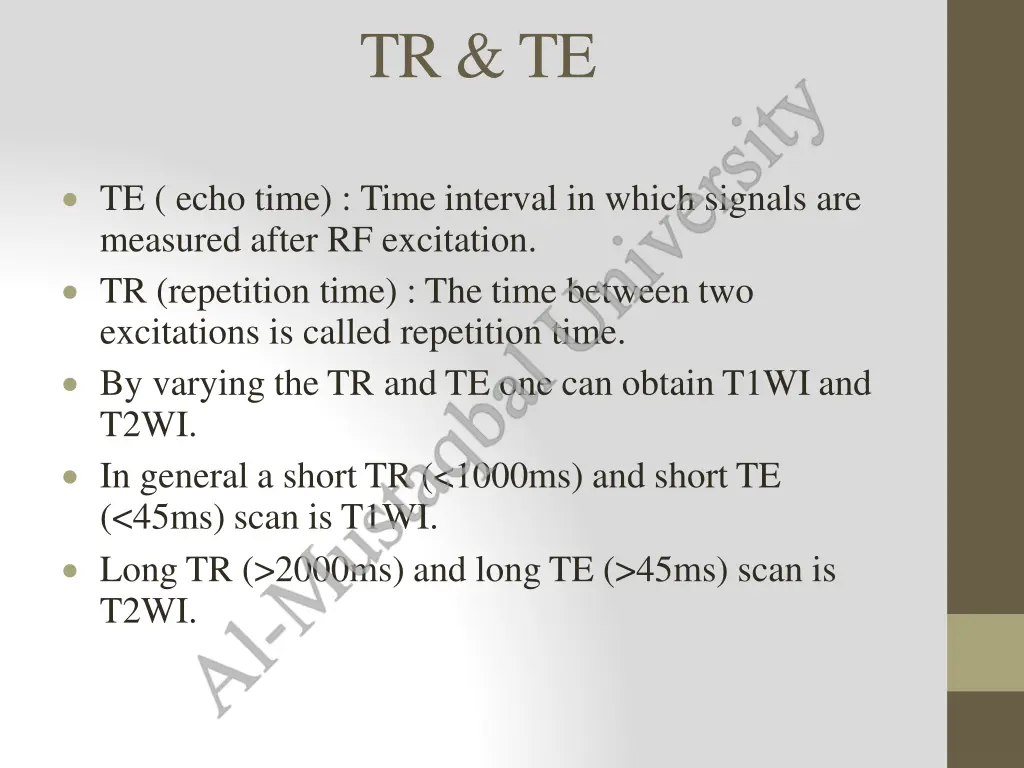 tr te