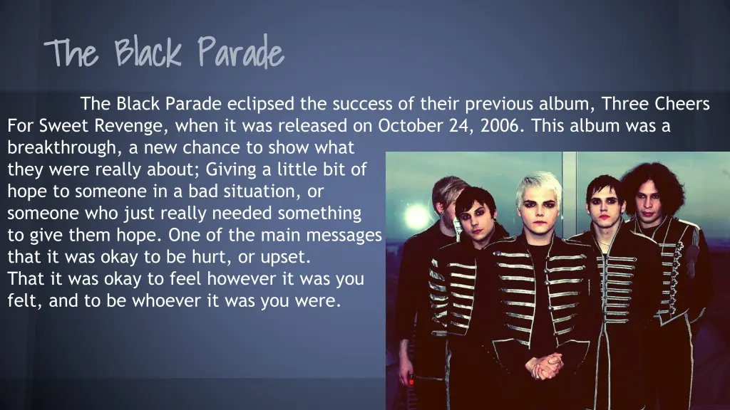 the black parade