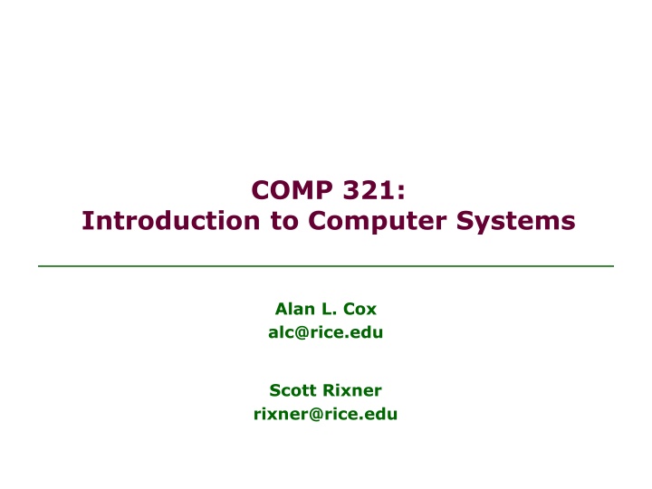 comp 321