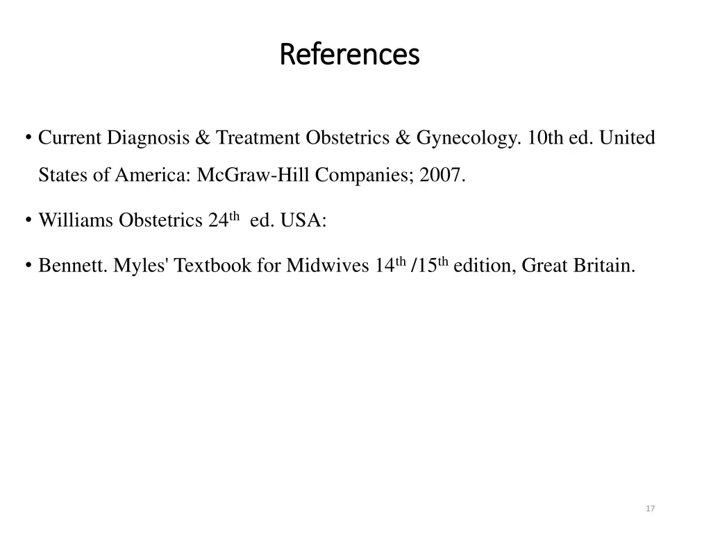 references references