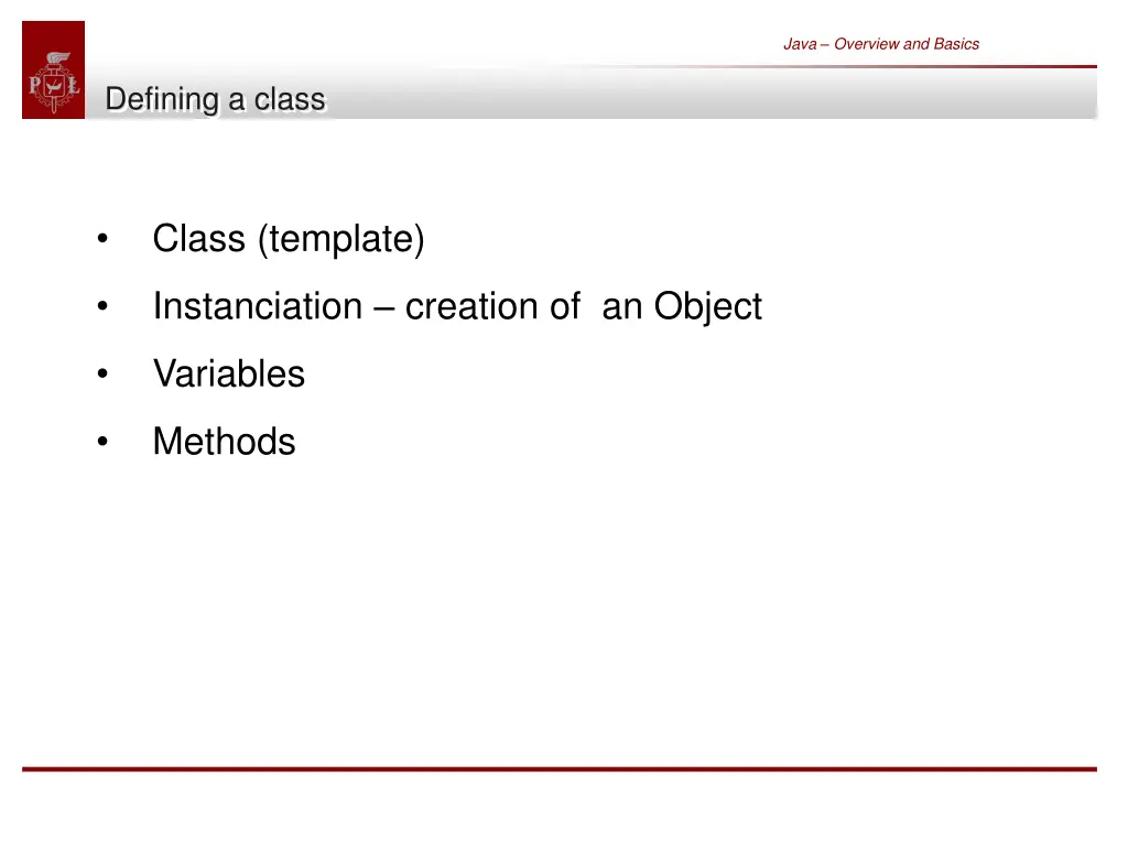 java overview and basics 18