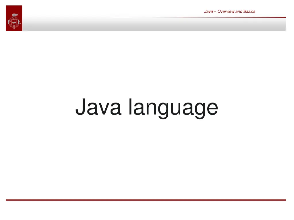 java overview and basics 25