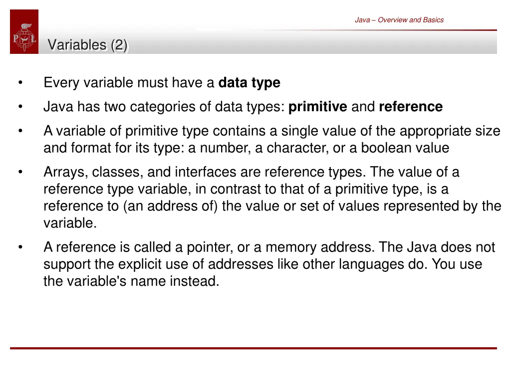 java overview and basics 36