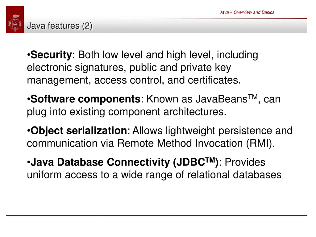 java overview and basics 8