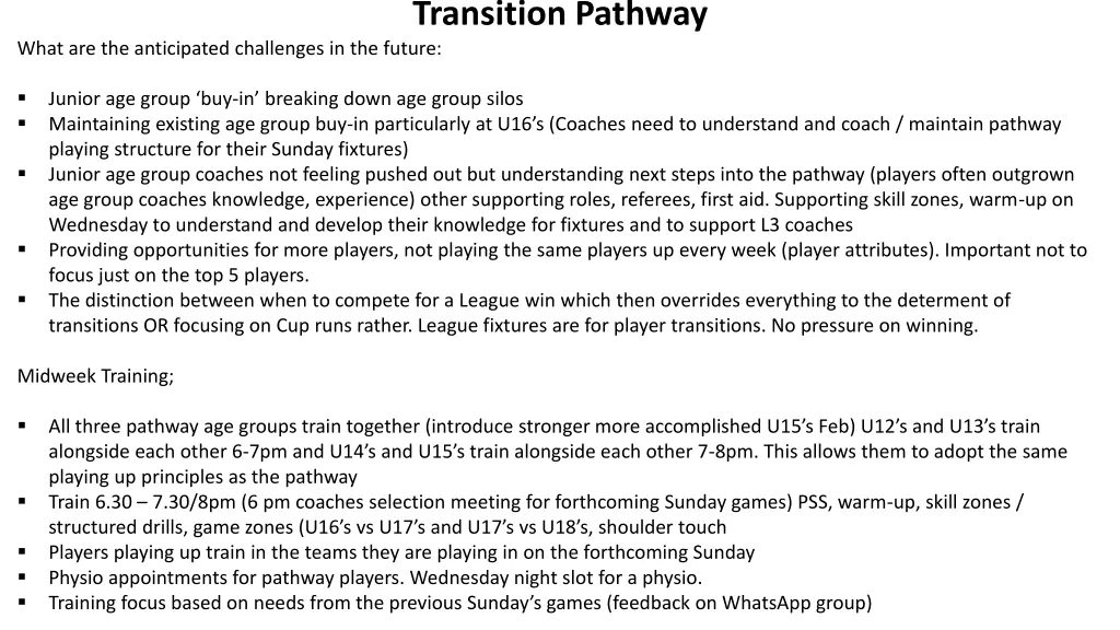 transition pathway 2