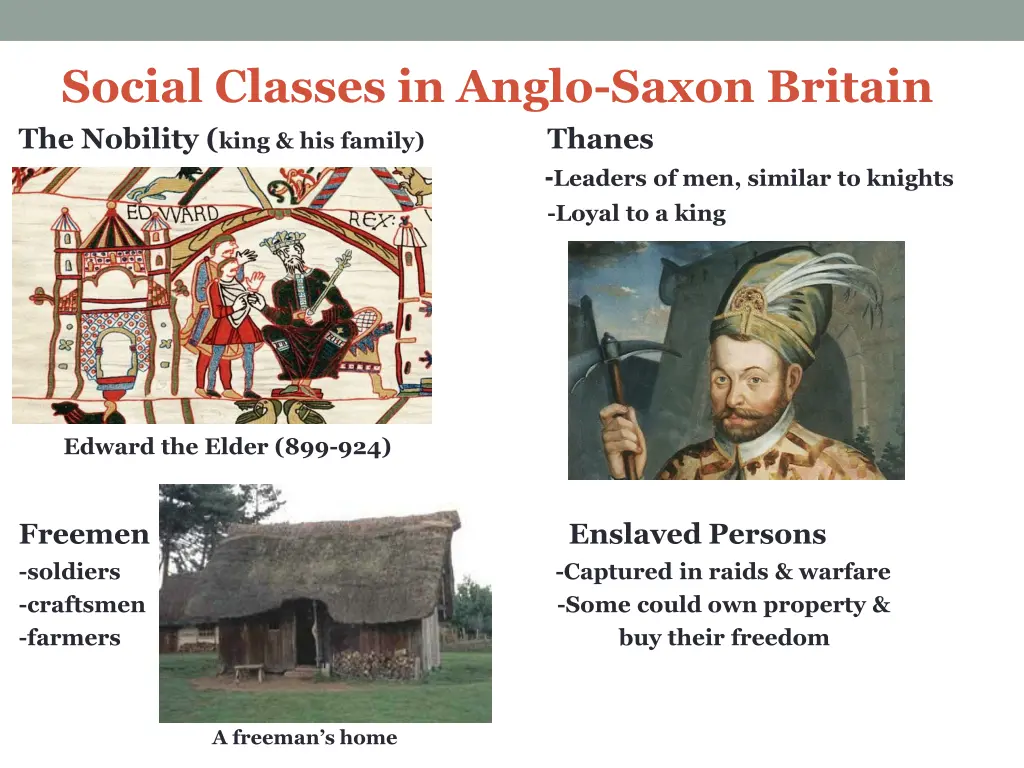 social classes in anglo saxon britain