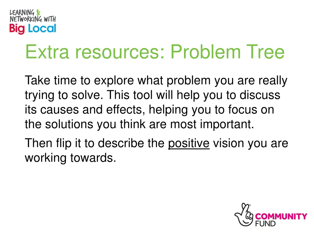 extra resources problem tree