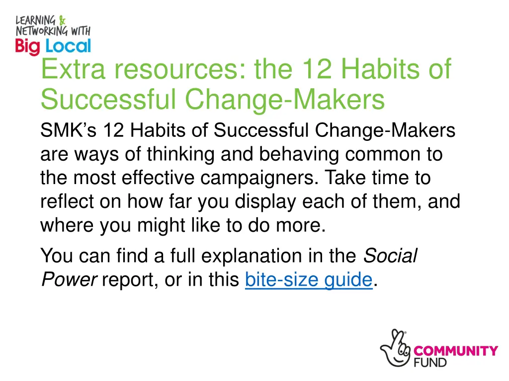 extra resources the 12 habits of successful