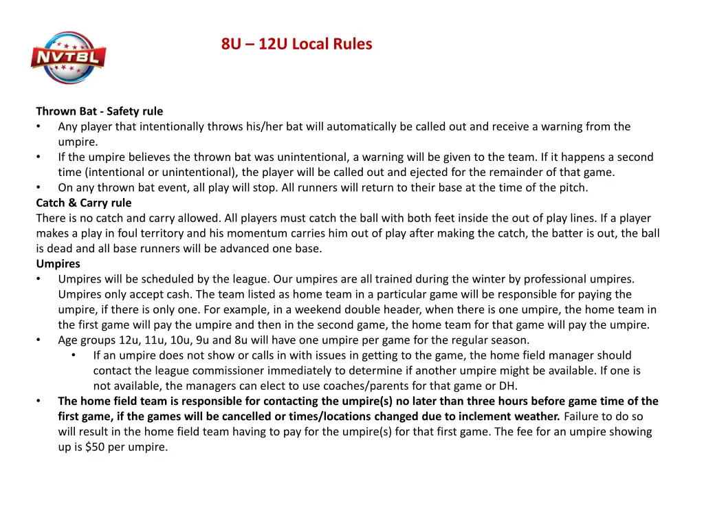 8u 12u local rules 1