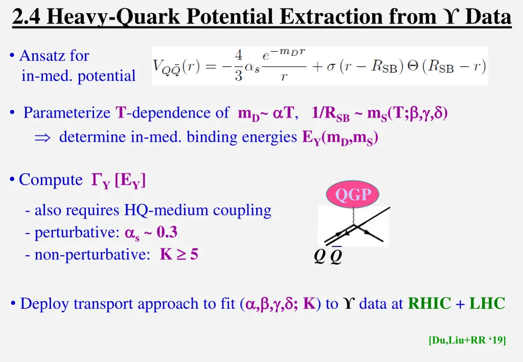 2 4 heavy quark potential extraction from data