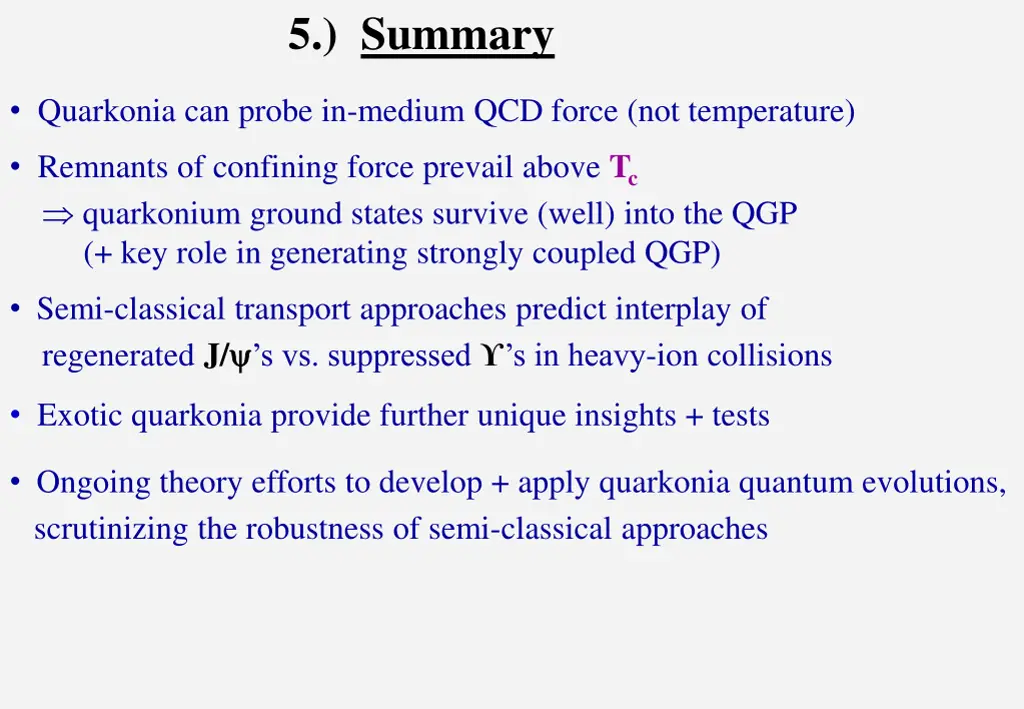 5 summary