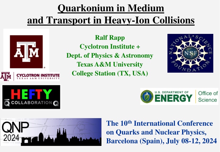 quarkonium in medium and transport in heavy