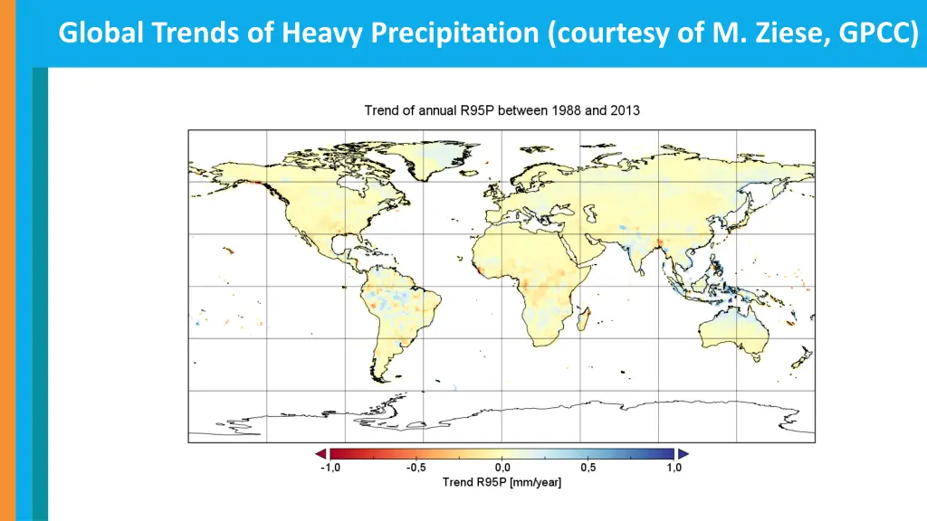 global trends of heavy precipitation courtesy