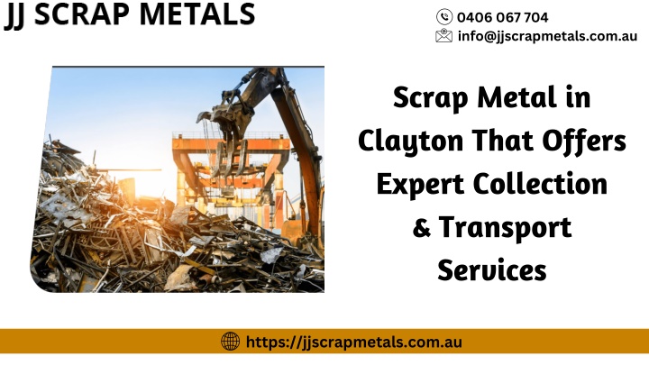 0406 067 704 info@jjscrapmetals com au