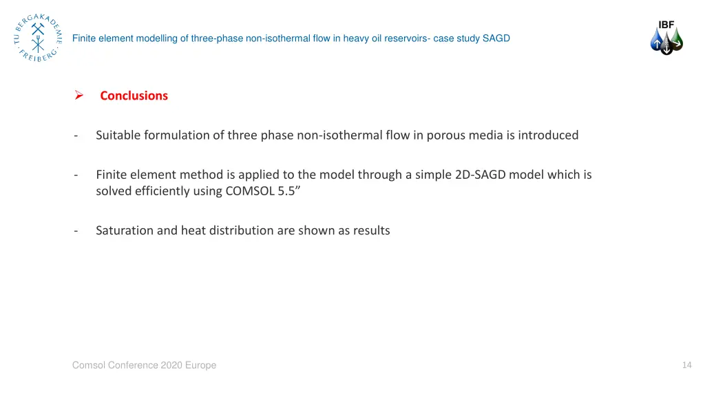 finite element modelling of three phase 13