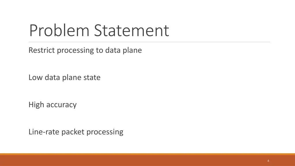 problem statement