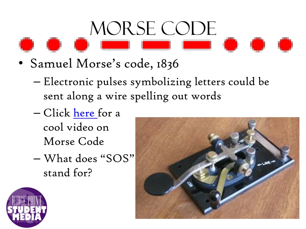 morse code