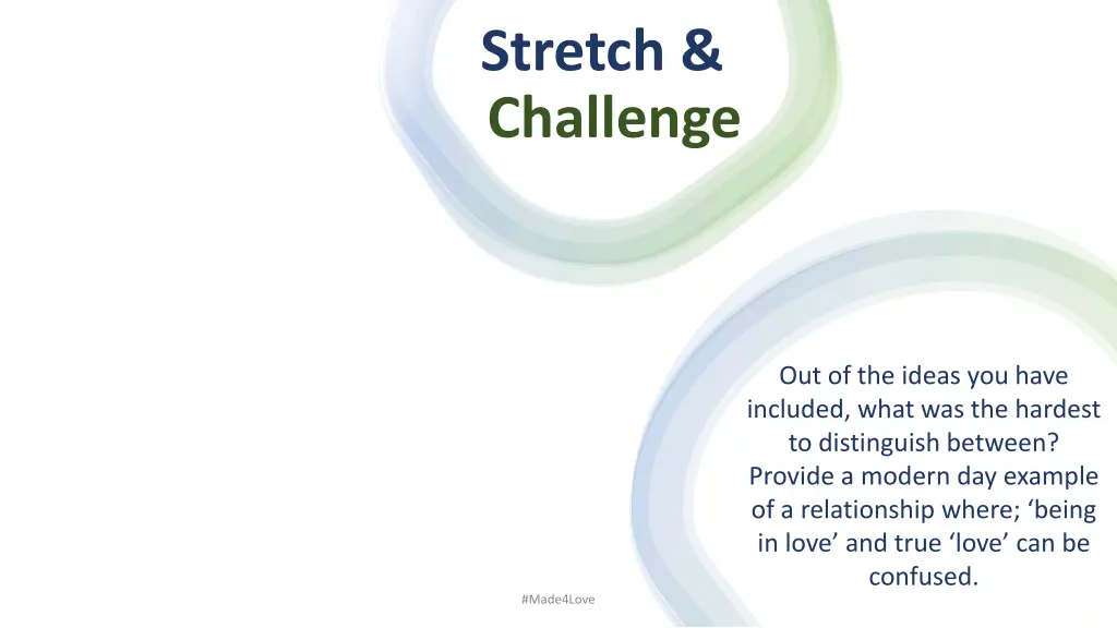 stretch challenge 1