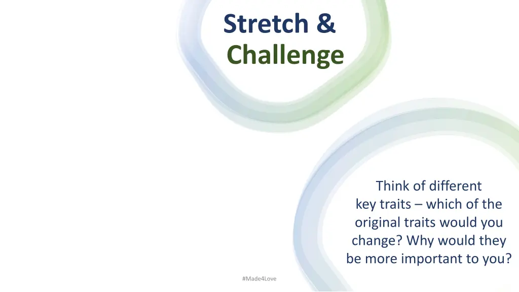 stretch challenge