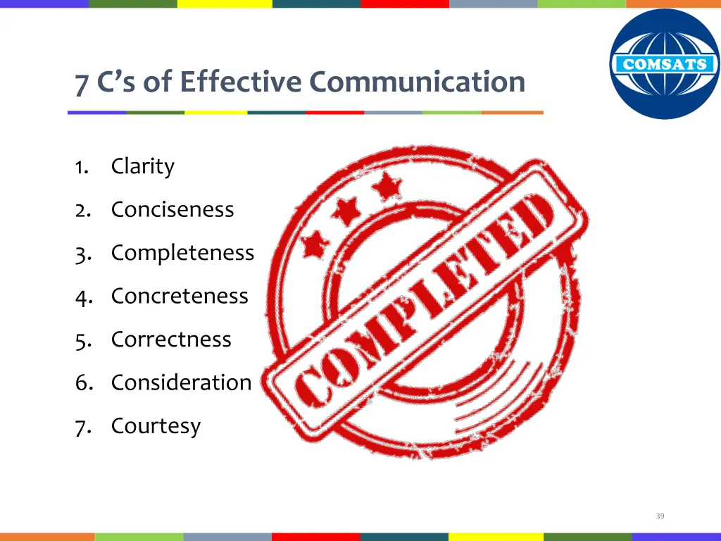 7 c s of effective communication 4