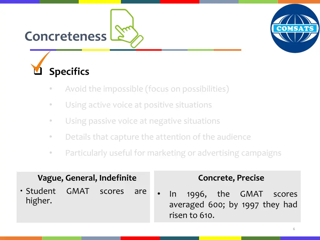 concreteness 2