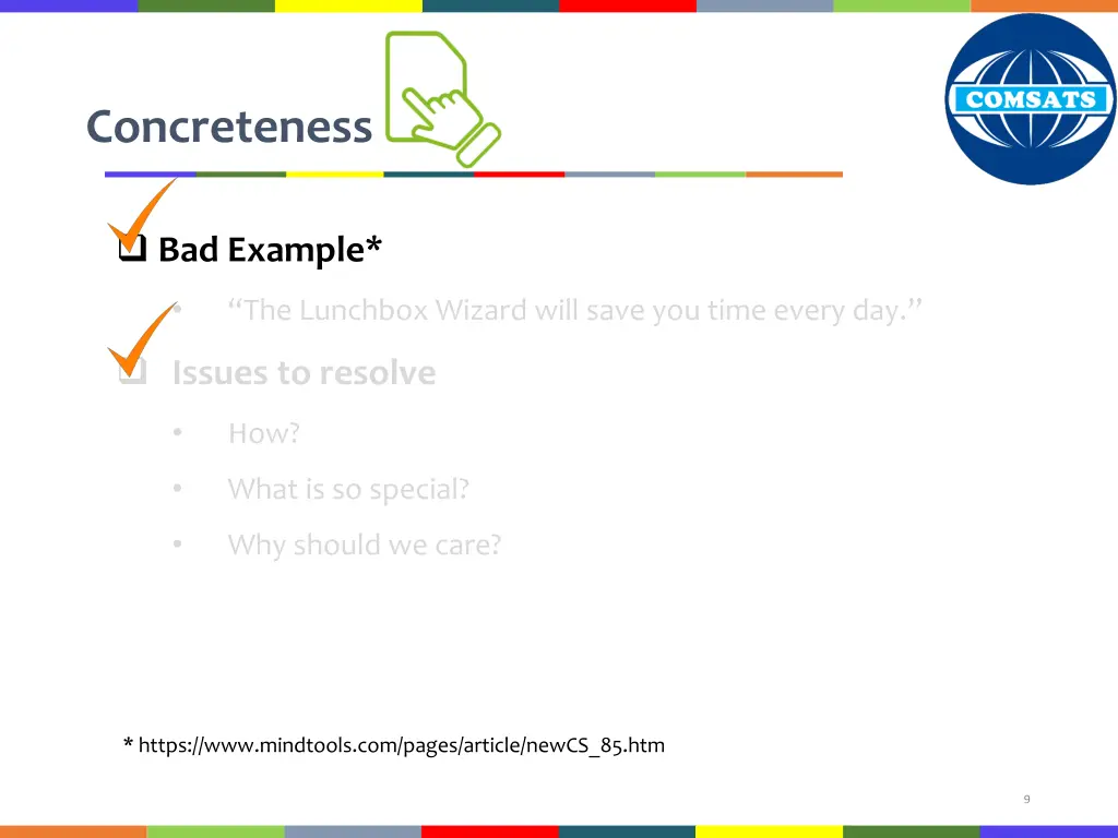 concreteness 5
