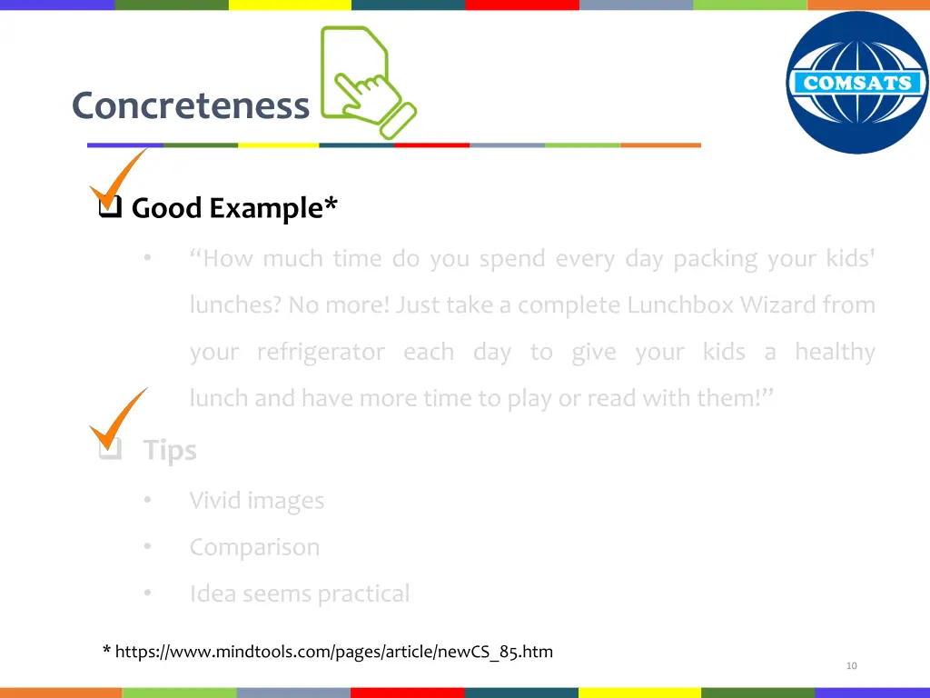 concreteness 6