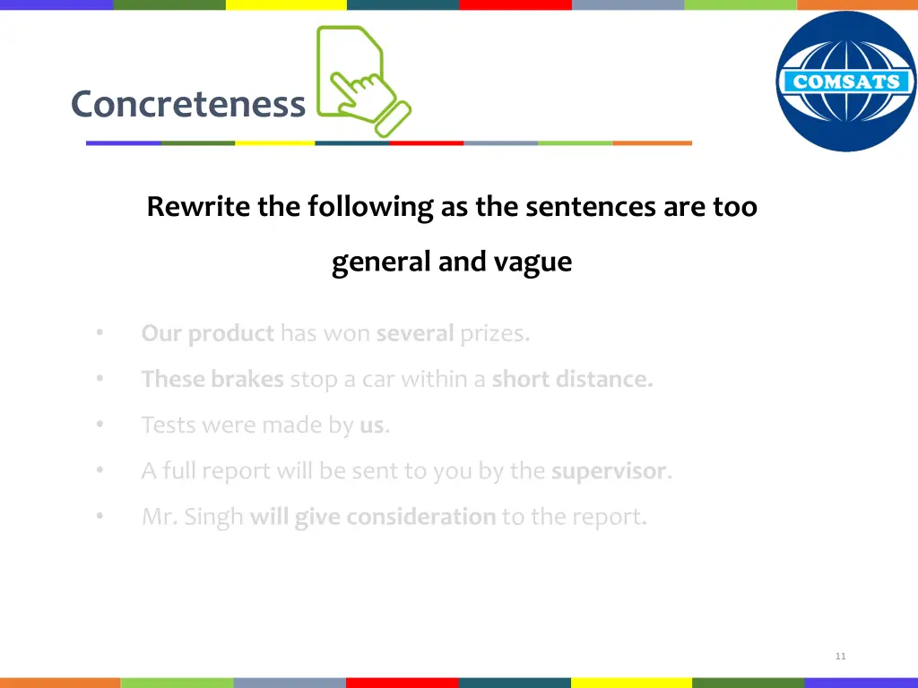concreteness 7