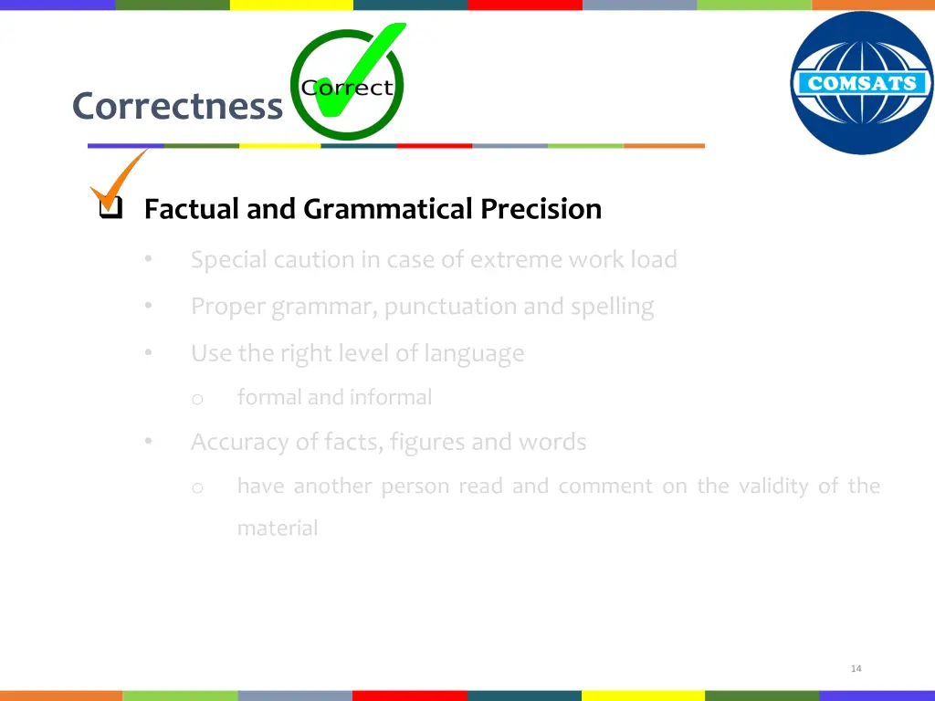 correctness 1