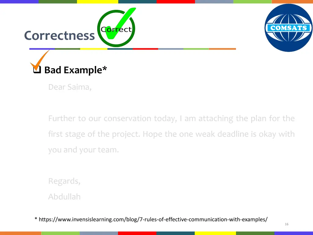 correctness 3