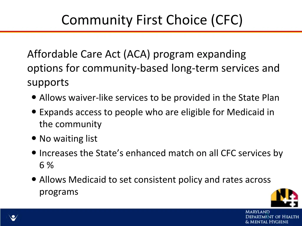 community first choice cfc