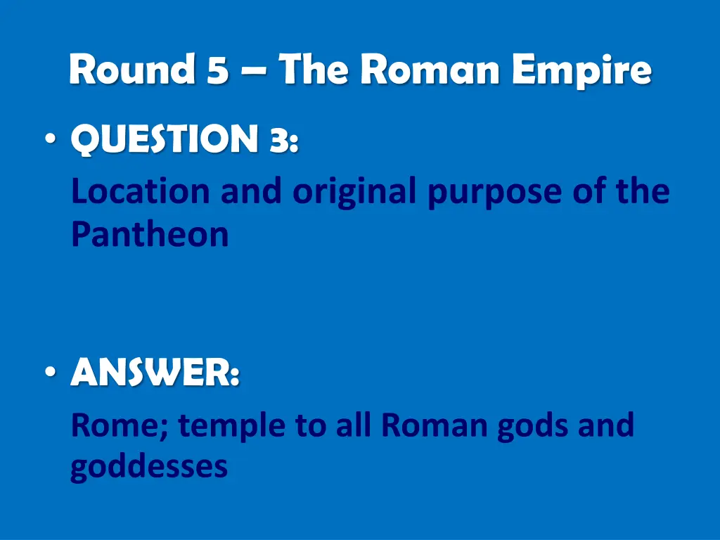 round 5 the roman empire 2