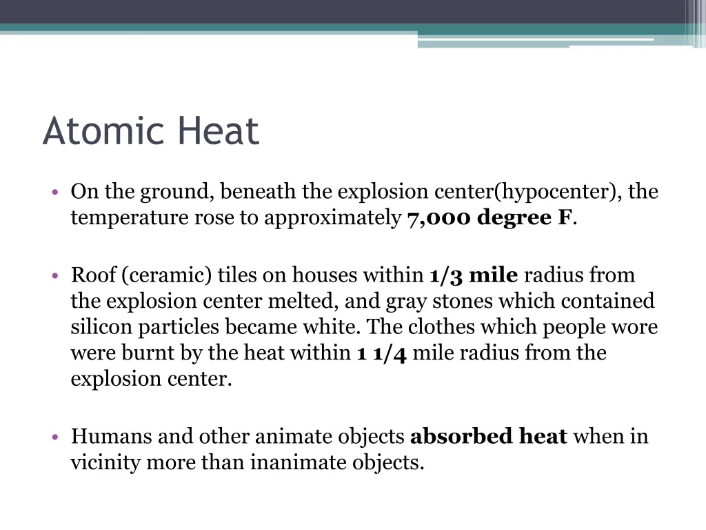 atomic heat