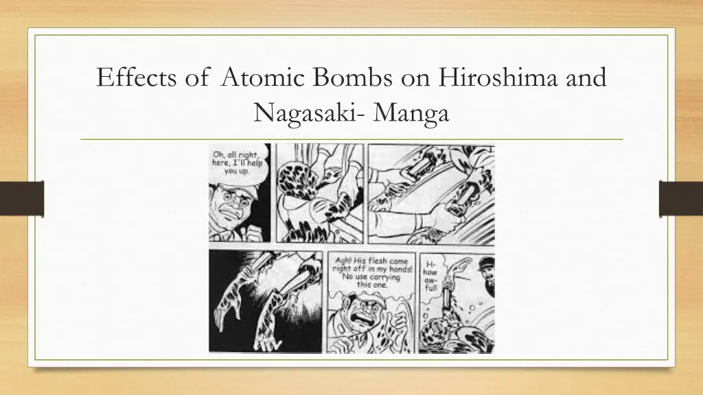 effects of atomic bombs on hiroshima and nagasaki