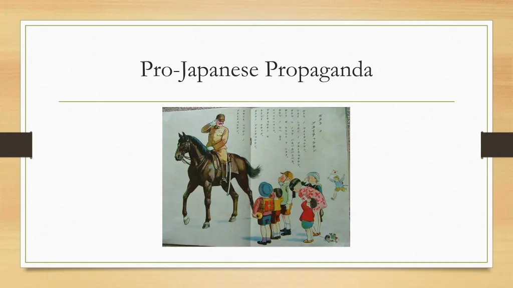 pro japanese propaganda