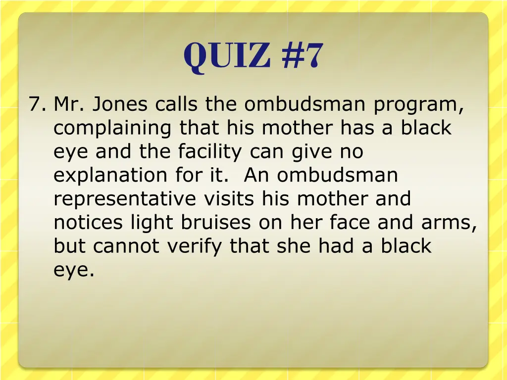 quiz 7