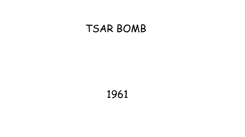 tsar bomb