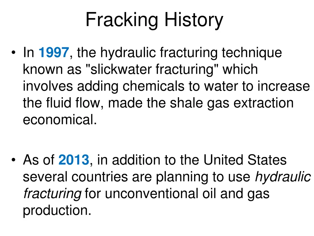 fracking history 1