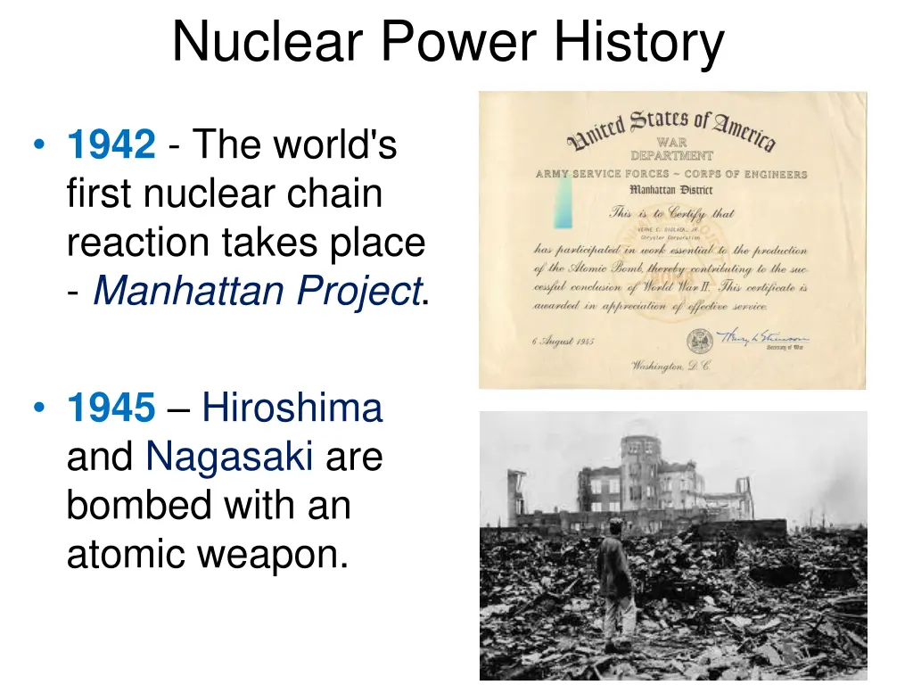 nuclear power history