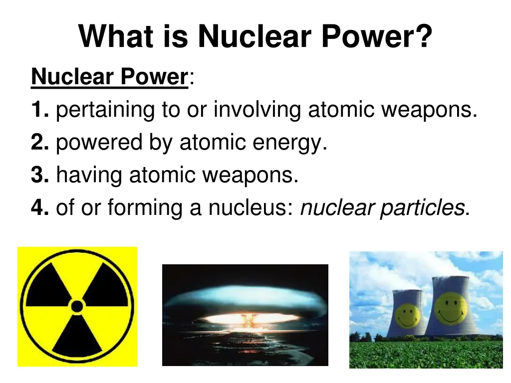 what is nuclear power nuclear power 1 pertaining