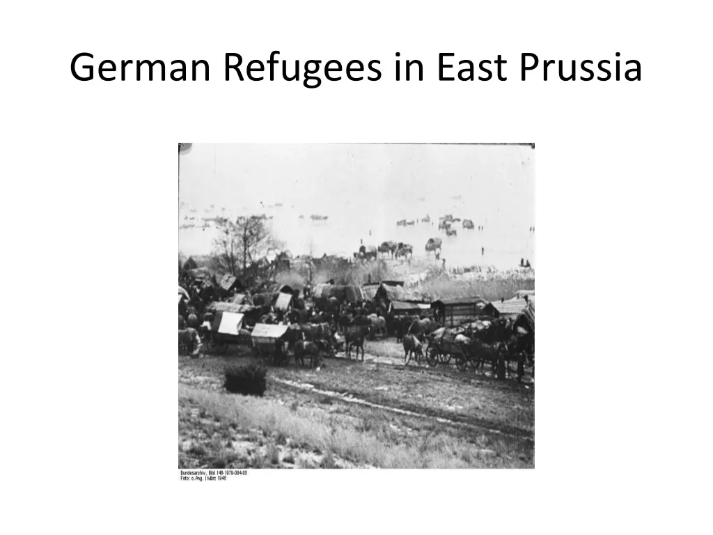 german refugees in east prussia