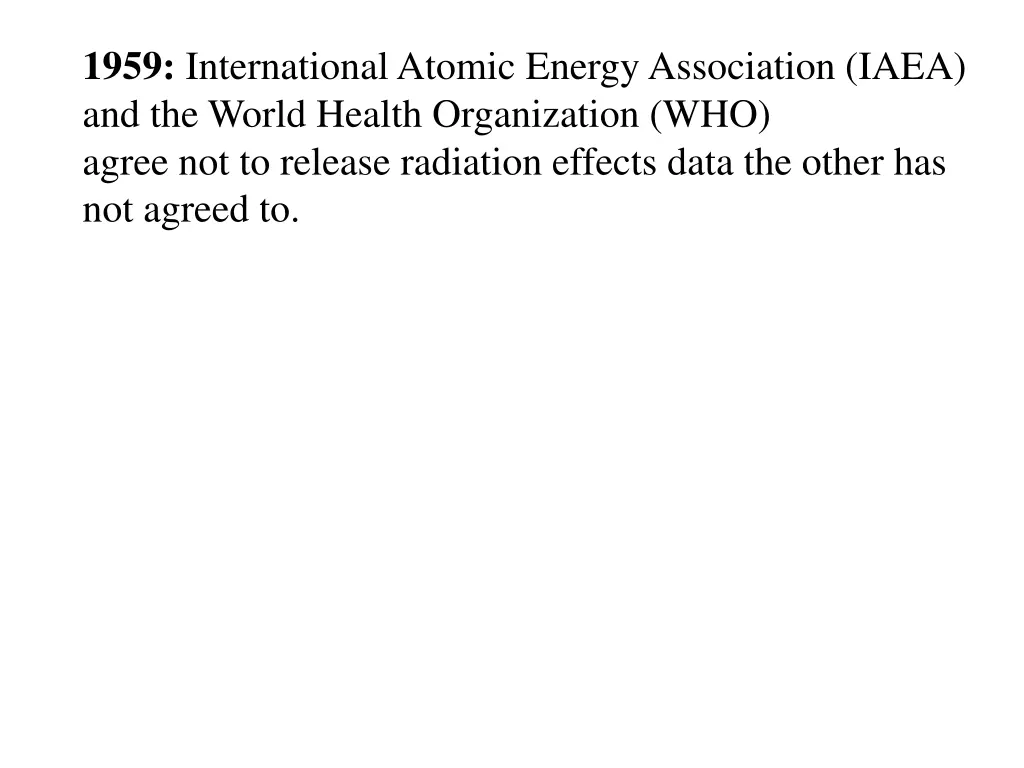 1959 international atomic energy association iaea