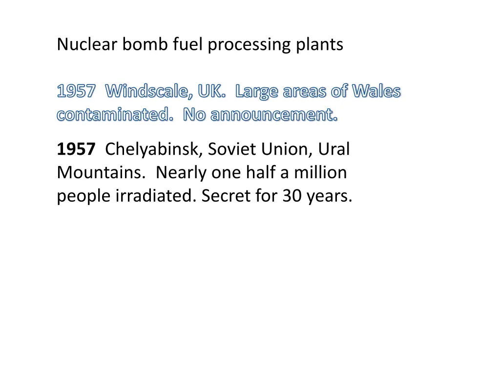 nuclear bomb fuel processing plants 1