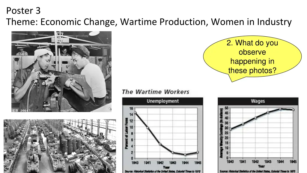 poster 3 theme economic change wartime production 1