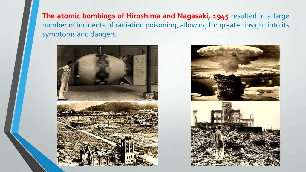 the atomic bombings of hiroshima and nagasaki