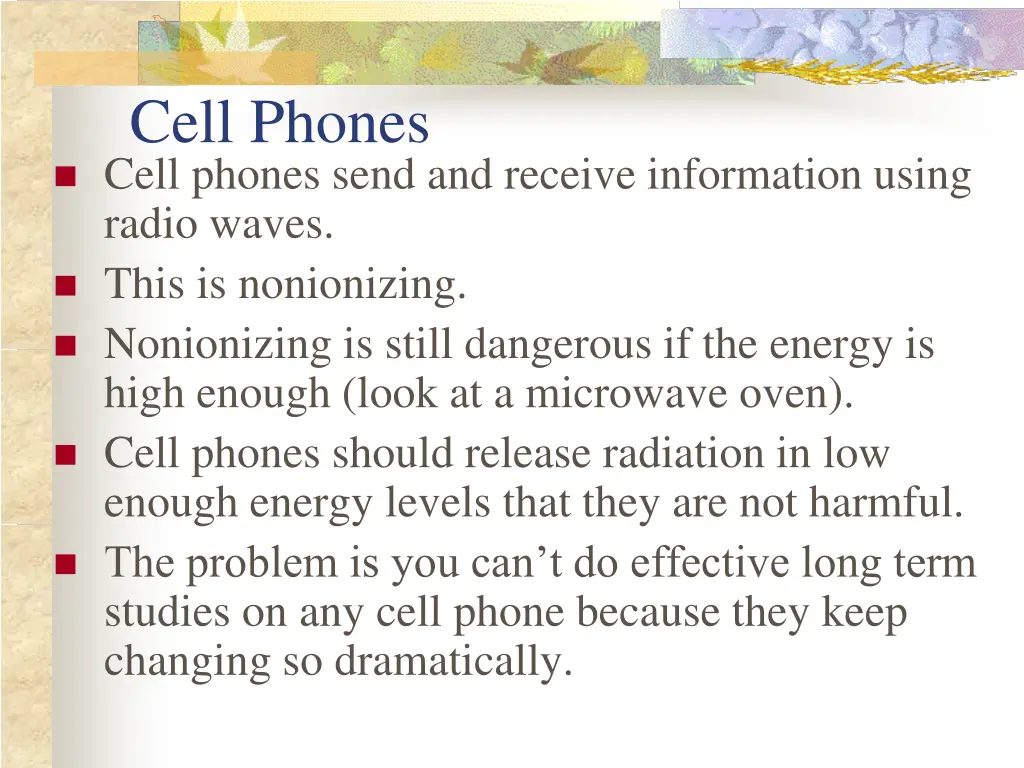 cell phones cell phones send and receive