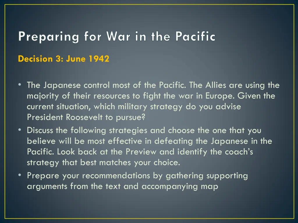 preparing for war in the pacific 3