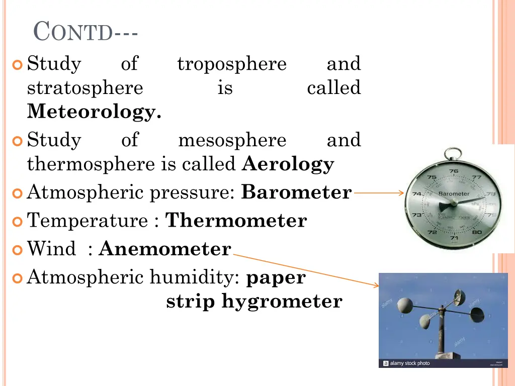 c ontd study stratosphere meteorology study