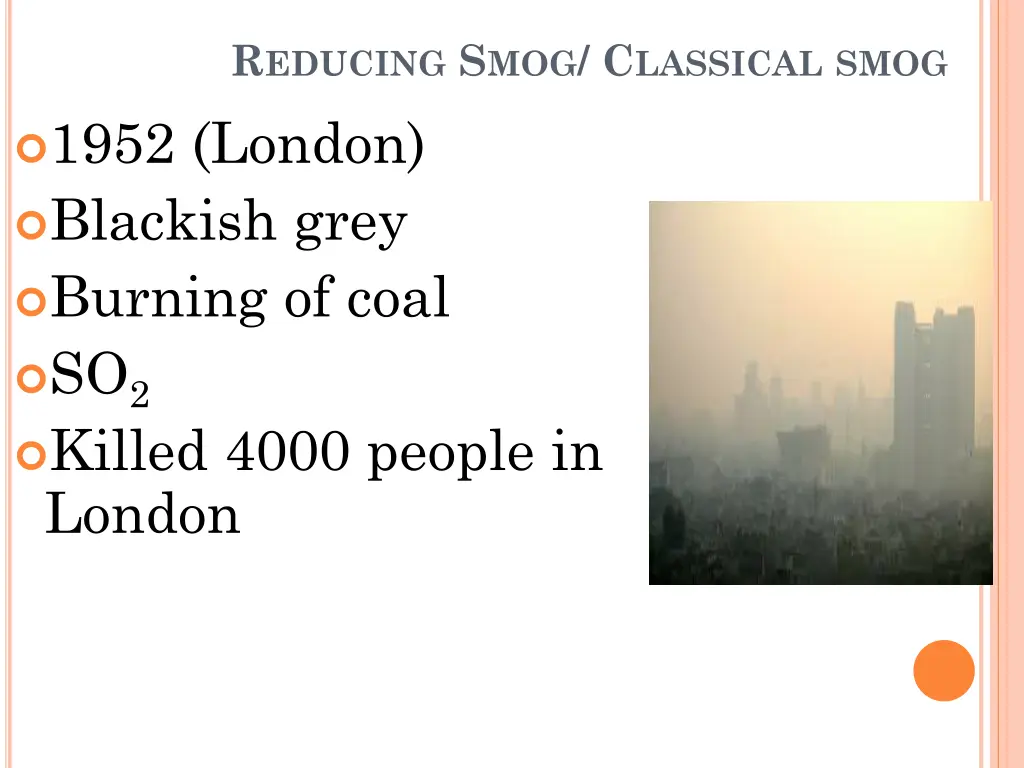 r educing s mog c lassical smog